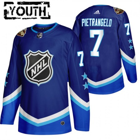 Kinder Eishockey Vegas Golden Knights Trikot Alex Pietrangelo 7 2022 NHL All-Star Blau Authentic